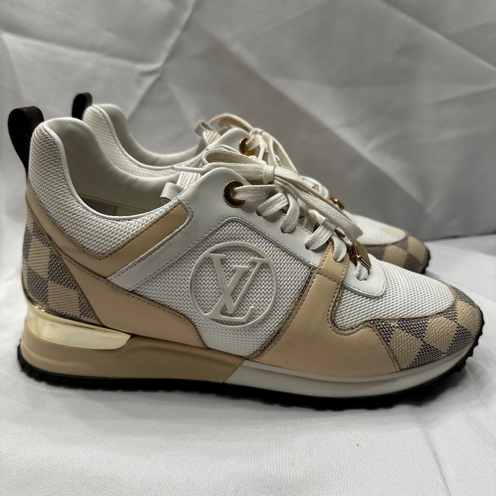 Sold! Louis Vuitton Run Away Sneaker sz 37